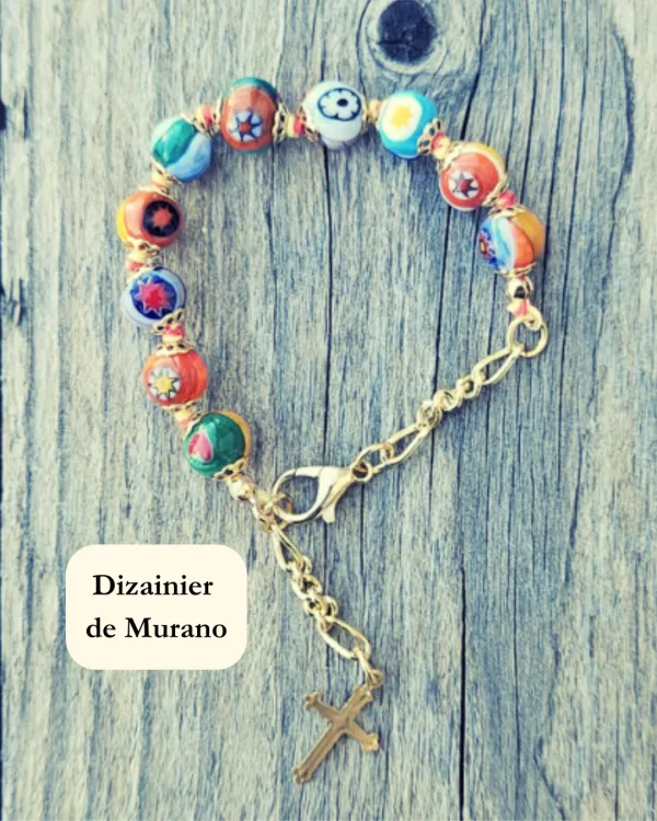 BRACELET MURANO MULTICOLORE