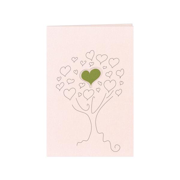 CARTE DOUBLE ARBRE