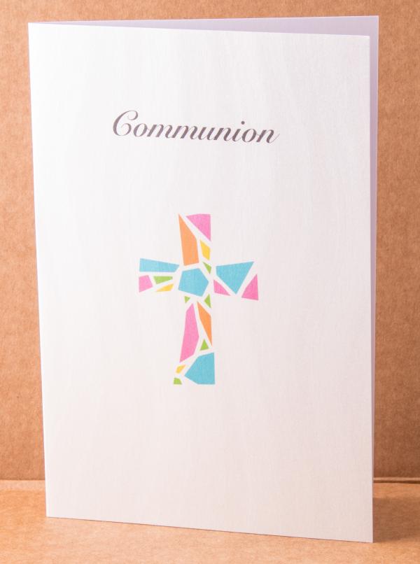 CARTE DOUBLE COMMUNION