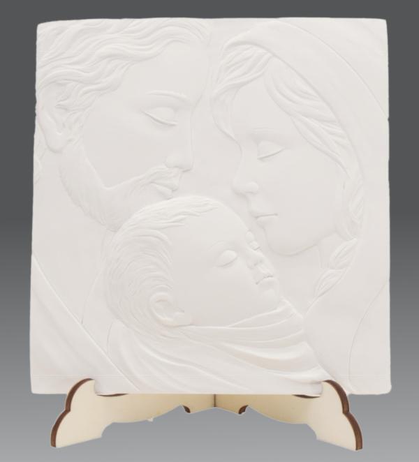 CADRE SAINTE FAMILLE 15*15CM