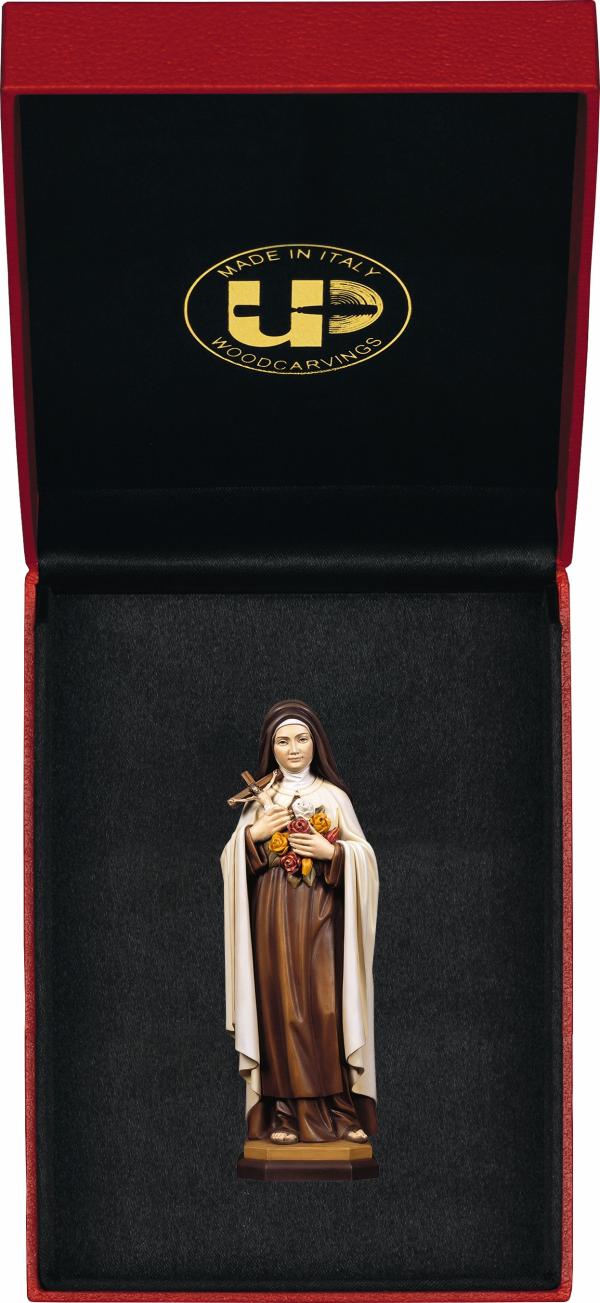 STATUETTE BOIS SAINTE RITA DE CASCIA 8cm