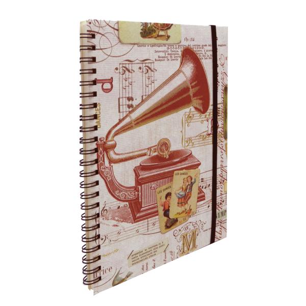 CAHIER SOUPLE SPIRALE 15*21 CM