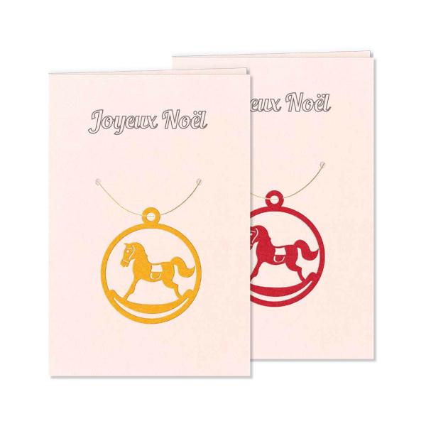 CARTE DOUBLE CHEVAL