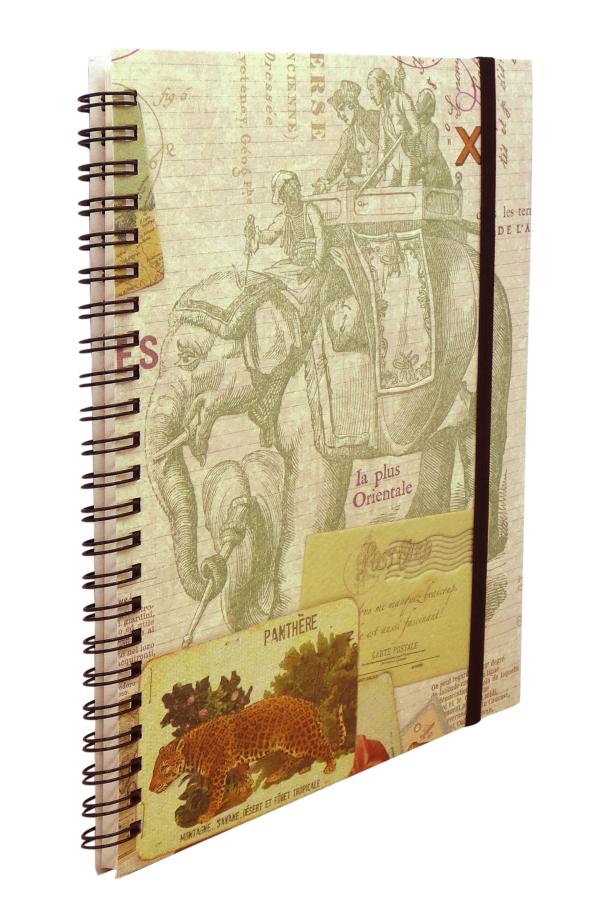 CAHIER SOUPLE SPIRALE 15*21 CM