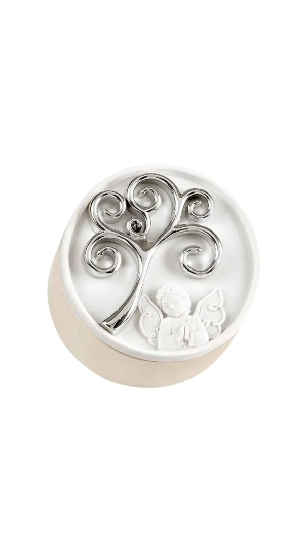 BOITE AVEC CHAPELET 8 CM