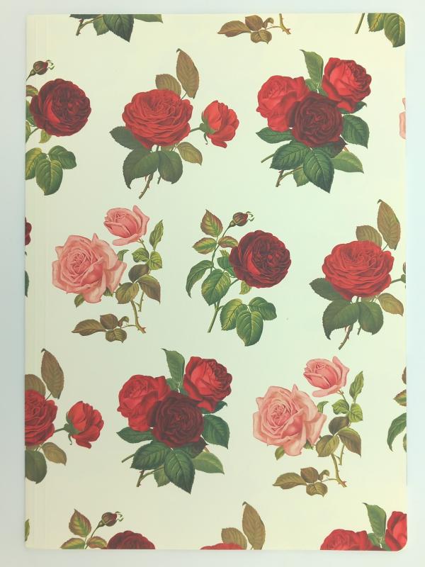 PAPIER DECORATIF 50*70 CM MOTIF FLORAUX