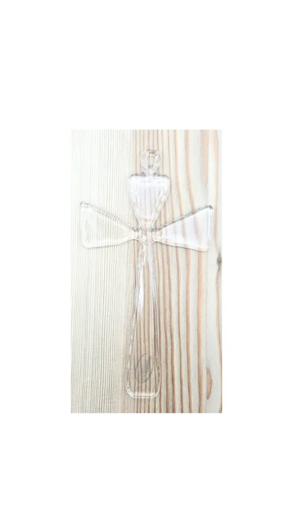 CROIX EN VERRE DE MURANO MURAL 15CM