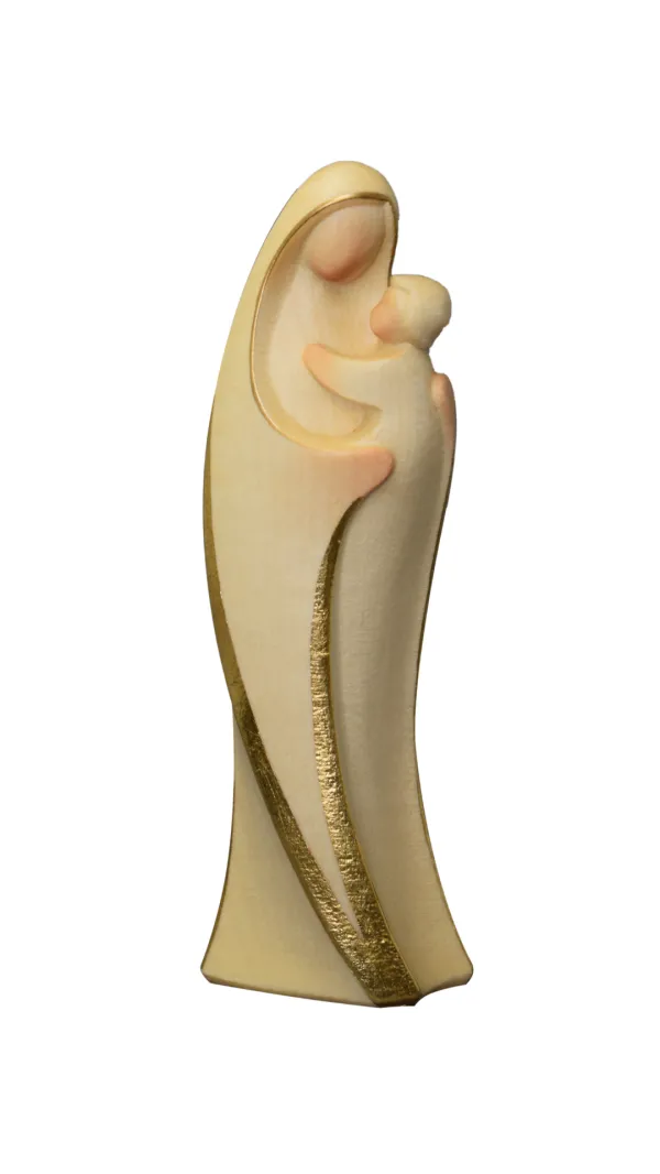 VIERGE PEINTURE OR 10 CM