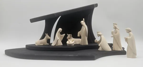 Cr�che Moderne 8 pi�ces 10 cm