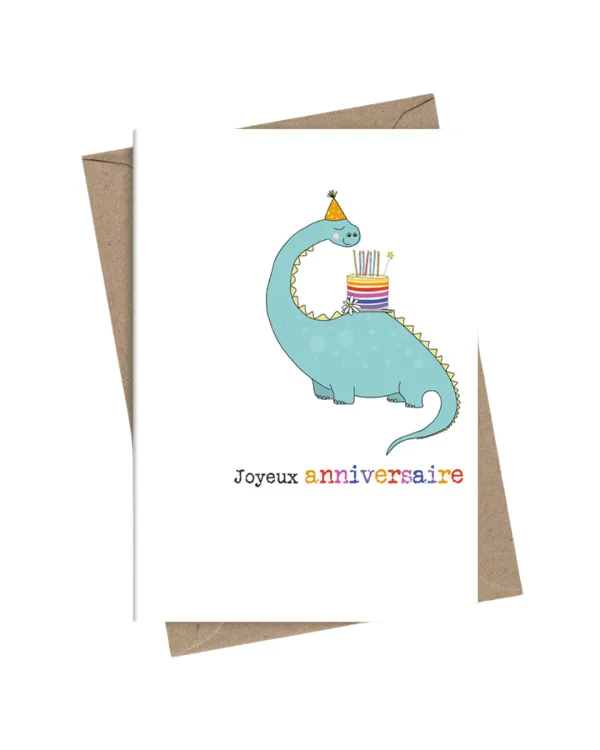 CARTE DOUBLE ANGLAISE 11,4*16,2CM