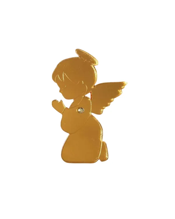 MAGNET EN PLEXIGLASS ANGE OR 5*7cm