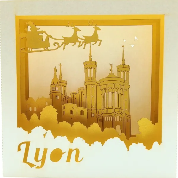 LYON FIN D ANNEE BLANC OR