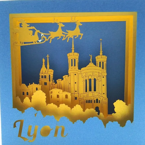 LYON FIN D ANNEE BLEU N OR