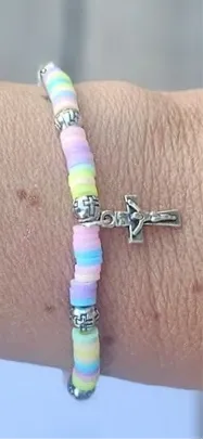 BRACELET ENFANT MULTICOLOR 4MM