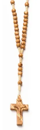 CHAPELET MODERNE BOIS D OLIVIER